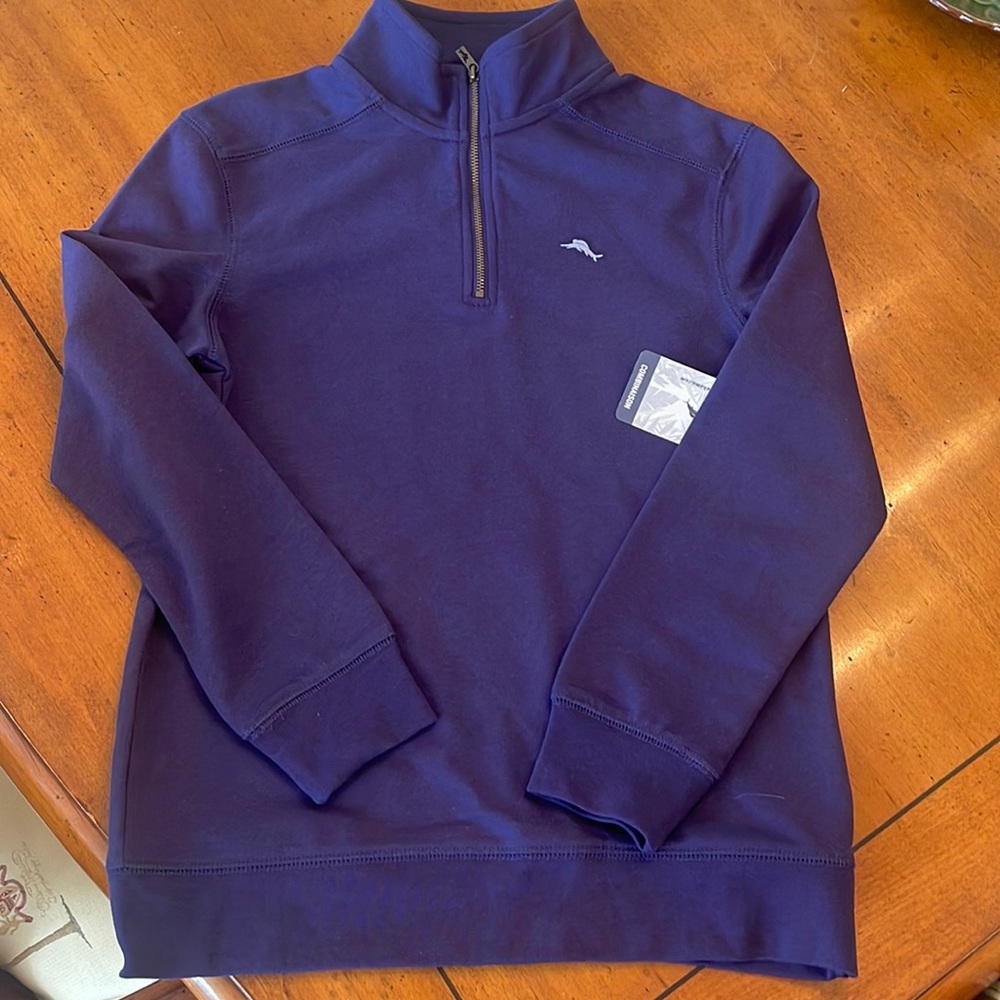 NWT Tommy Bahama zippered pullover